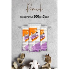 Starseven Lux Zigzag Pamuk 200 gr x 3 Adet