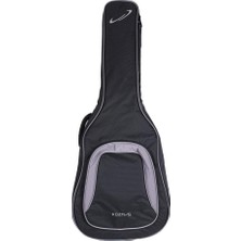 Starseven Kozmos KBAG-22AC-DG Siyah-Gri Akustik Gitar Gigbag