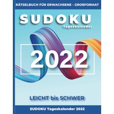 Starseven Sudoku Tageskalender 2022 – Rätselbuch Für Erwachsene - Großformat – Leicht Bis Schwer: Ein Rätsel