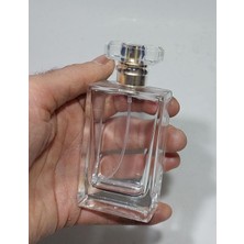 Starseven Paradise Cam Sprey Kolonya Parfüm Şişesi 50 ml - Boş Şişe 3 Adet Gold Renk Sprey Kolay Kapama