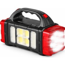 Starseven Solar LED Kamp Feneri, , 8 LED Ultra Parlak Taşınabilir Kamp Lambası, , Kamp, Balıkçılık, Acil Duru