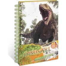 Starseven Nebulous Stars Dinosart - Küçük Yaratıcı Kitap Folyosu