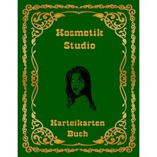 Starseven Karteikarten Buch Kosmetikstudio Karteikartenbuch 100 Seiten A4 Mobiler Beauty Salon Schönheitssalo