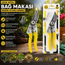 Eseno Select Çelik Ağızlı Bağ Makas