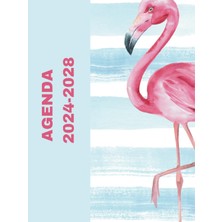 Starseven Agenda 2024-2028: Planificateur Mensuel De 5 Ans Avec Jours Fériés | 60 Mois Couverture Nature Flam