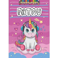 Starseven Fatou: Livre De Coloriage Personnalisé Pour Fatou | Licorne | Cadeau D'anniversaire Pour Fille ...