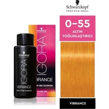Schwarzkopf Vibrance 0-55 Altın Yoğunlaştırıcı Saç Boyası 60ml