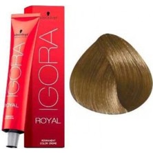 Schwarzkopf Igora Royal 8-0 Açık Kumral Saç Boyası Krem 60 ml Mükemmel Renk Eşitliği ve Beyaz Kapama