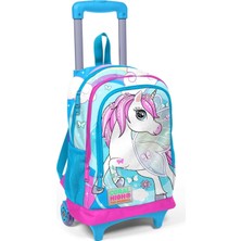 Starseven Coral High Çekçek Sırt Çanta (Işıklı Tekerlek)