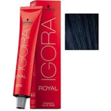 Schwarzkopf Igora Royal Saç Boyası 1-1 Mavi Siyah 60ml