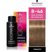 Schwarzkopf Igora Vibrance Saç Boyası Light Blonde Beige Chocolate no: 8-46 60ML