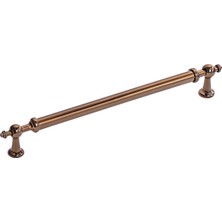 Starseven Nesil Düz Model 288 mm Bronz Metal Mobilya Kolu Mutfak Dolabı Çekmece Kapak Kulpu Kulp Tasarımı