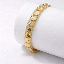 Moncuk Design Solara 24K Gold Kaplama 8 mm Kadın Bileklik 3351KBV5D10