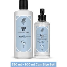 Starseven Rebul Ice Kolonya, 250 ml + 100 ml Cam Şişe Seti