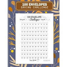 Starseven Independently Published 100 Envelopes Money Saving Challenge: Low Income Saving Tracker Journal For