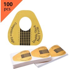 Starseven 100 Lü Gold Protez Tırnak Şablon Alt Form