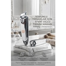 Starseven 2 Li Tırnak Için Eğimli Sivri Uçlu Sorunlu Tırnak Makası Temizleme Makası Solingen 718969