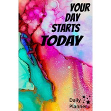 Starseven Your Day Starts Today: 50 Days Motivating Daily Planner