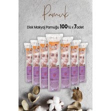 Starseven Lux Disk Makyaj Pamuğu 100'LÜ x 7 Adet