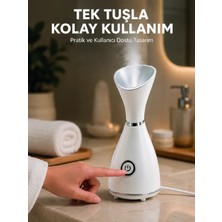 SHC4200 Yüz Buhar 80 ml Su Hazneli Nano Iyonik