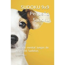 Starseven Sudoku 9x9 Pequeño Sudoku: Ejercicio Mental Juegos De Viaje 100 Sudokus