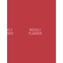 Starseven Weekly Planner: Strawberry Blush