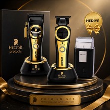 Hector Linear x Saç ve Linear T Çizim Gold Premium Paket