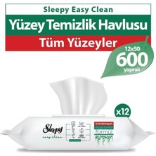 Starseven Sleepy Easy Clean Yüzey Temizlik Havlusu 50' Li x 12