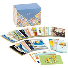 Starseven Hallmark 24 El Yapımı Tebrik Kartı, Balık Kılçığı Deseni, Doğum Günü Kartları, Bebek Partisi Kartla
