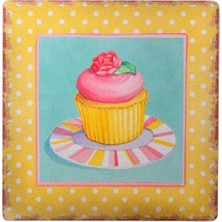 Eseno Select Decotown Duvar Panosu 40*40 Cup Cake Muffin Motifli Duvar Süsü