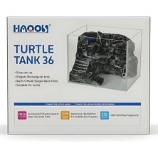 Starseven Turtle Tank 36 Kaplumbağa Akvaryumu 23LT 36X25X27CM