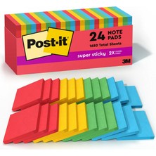 Starseven Post-It Notes 7,6 x 7,6 cm Cube Yaprak 24 Pads