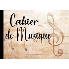 Starseven Cahier De Musique: Cahier De Partitions Avec Papier Manuscrit | Carnet De Composition Musicale | Ca
