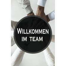 Starseven Willkommen Im Team Notizbuch: Agebuch Journal Liniert Weiß 100 A5 Seiten Für Notizen