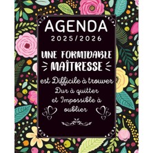 Starseven Independently Published Agenda Maitresse: Cadeau D'école Fin D'année Personnalisé Enseignante, Atse