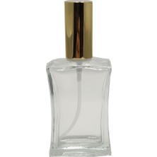 Starseven Paradise Boş Cam Şişe 50 ml 5 Adet Kadın Parfüm Şişesi + Valf Takım