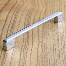 Starseven 10 Adet Arel Kulp Mobilya Mutfak Dolabı Çekmece Dolap Kulpları Kapak Kulpu Kulbu Krom Renk 128 mm M