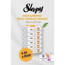 Starseven Sleepy Arap Sabunlu Yüzey Havlusu 6 Al 5 Öde Hediyeli