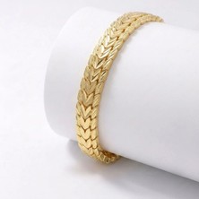 Moncuk Design Auris 24K Gold Kaplama 8 mm Kadın Bileklik 3351KBV5D4