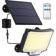 Starseven Greentech Güneş Enerjili, Hareket Sensörlü, 228 Boncuk LED AYDINLATMA/GT-SL33