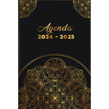 Starseven Agenda 2024-2025: Semainier 1 Semaine Sur 2 Page, 2 Ans De Janvier 2024 À Décembre 2025, Petit Form