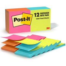Starseven Pop-Up Refill, 4 Dönüşümlü Olarak Cape Renkler, 3 x 3, 100/PAD, 12 Pads/pack, 12 Pad Olarak Satılır