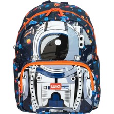 Starseven Wia Astronot Erkek Çocuk Anaokul Çantası, Tek Ebat, WB-1062, Lacivert, Erkek-Çocuk