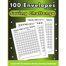 Starseven 100 Envelopes Money Saving Challenge: Low Income Savings Challenge Tracker Journal, 100 Envelopes M