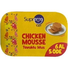 Starseven Supreme Cat Tavuklu Püre 85GR 6 Al 5 Öde Islak Mama