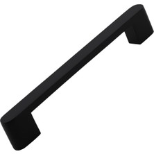 Starseven Uhud Kulp 128 mm Siyah Metal Mutfak Mobilya Çekmece Mutfak Dolap Dolabı Kulpları Kapak Kulbu 12.8 C