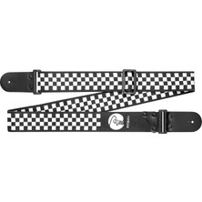 Starseven Pitbull Gitar Askısı – 5 cm Genişlik, 95–165 cm Ayarlanabilir, Hakiki Deri Uçlu, Omuz Dostu Kumaş,