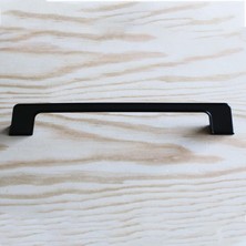 Starseven 10 Adet Berra Kulp 160 mm Siyah Metal Mutfak Mobilya Çekmece Mutfak Dolap Dolabı Kapak Kulbu 16 cm