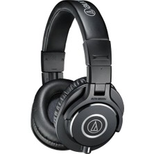 Starseven Audio Technica ATH-M40X Profesyonel Stüdyo Monitör Kulaklığı, Siyah, Standart