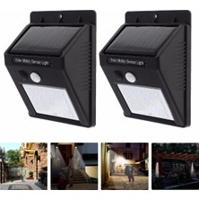 Starseven Chermik Güneş Enerjili (Solar) 20 Ledli Dış Mekan Aydınlatma Su Geçirmez